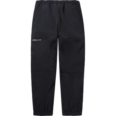 骆驼户外冲锋软壳裤男春秋新款防风防泼水加绒保暖徒步登山束脚裤