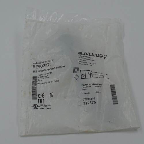 议价BES02KC全新原装德国BALLUFF巴鲁夫BES M18MI-PSC70B-S04G-W