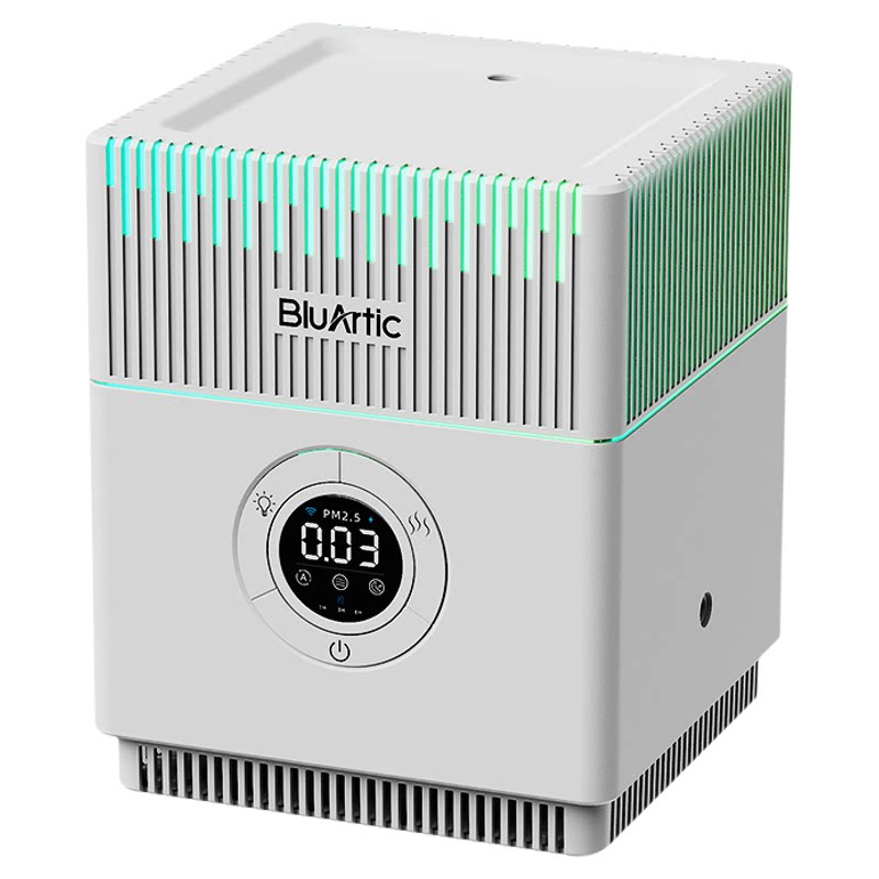 BluArtic空气加湿净化一体机除甲醛除菌异味桌面卧室办公室静音