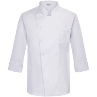 特大码厨师工作服加肥加大300斤长袖男女酒店餐饮食堂秋冬装短袖