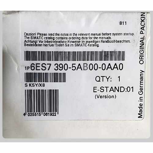 议价原装正品6ES7390-5AB00-0AA0全新前连接器1P6ES73905AB000AA0