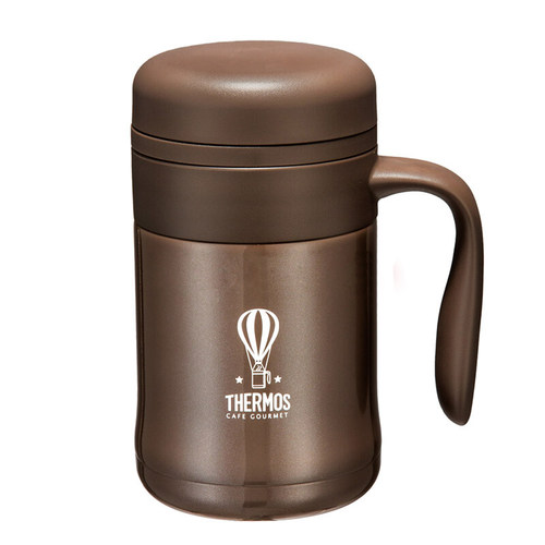 膳魔师不锈钢保温杯办公室保温壶男女带把手咖啡杯带盖TCMG/TCMF