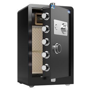 虎牌新款老式手动机械锁保险柜2026家用小型保险箱防盗密码床头柜一体嵌入式隐藏入衣柜办公室搬不走看不出来