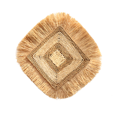 新品日式波西米亚风拉菲草编藤编民宿墙面挂饰客厅卧室背景墙装饰