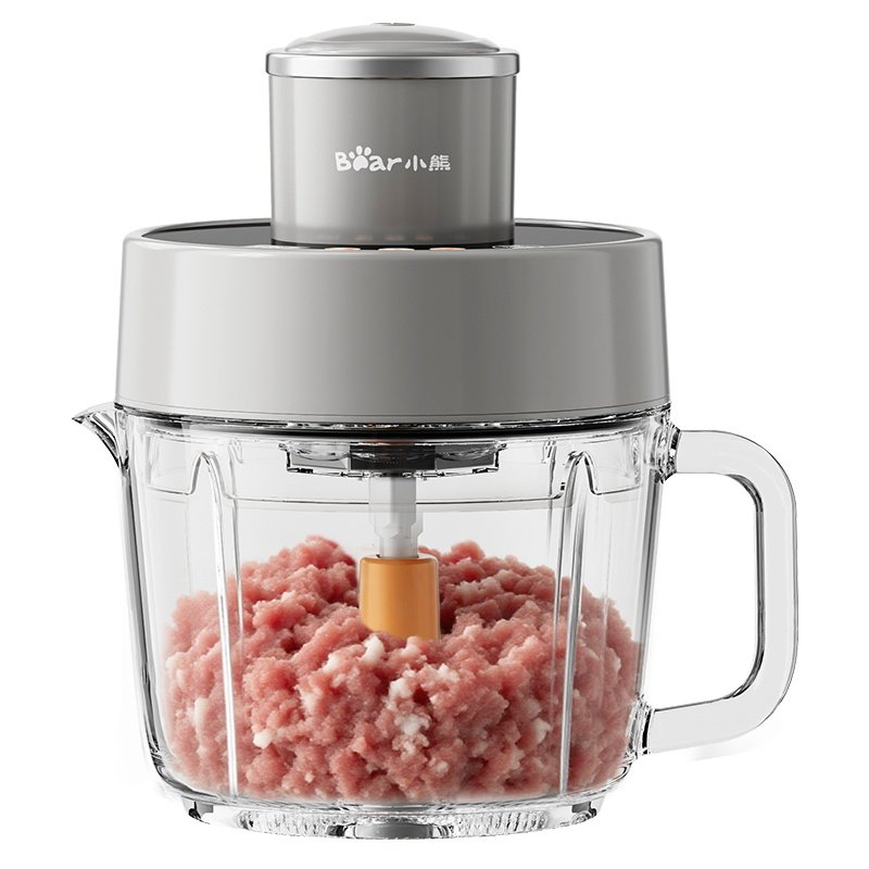 小熊绞肉机家用电动小型全自动多功能肉馅粗细料理机官方旗舰正品
