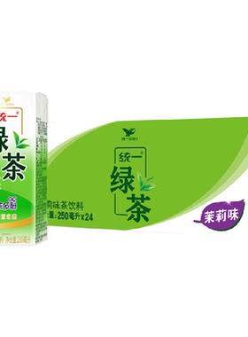 统一低糖绿茶真茶萃取整箱
