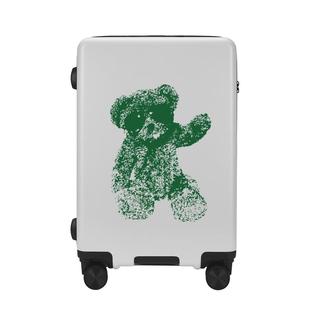 lulu熊行李箱女20寸旅行箱登机箱静音万向轮皮箱拉杆箱男24密码箱