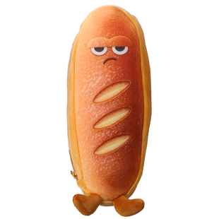 面包笔袋高颜值ins日系初中女小学生大容量可爱创意铅笔盒文具盒