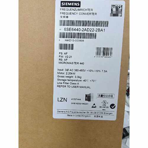 议价变频器6SE64402AD222BA0适用
