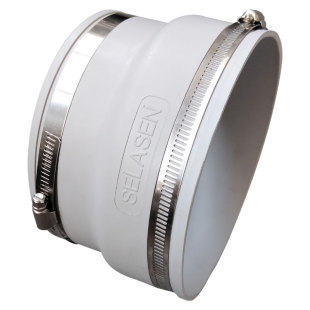 管道风机6寸变径软接头4寸新风法兰5寸连接PE管转PVC通用减震7寸