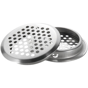 不锈钢透气孔橱柜散热通风孔透气网装饰盖鞋柜排气孔衣柜出气孔塞