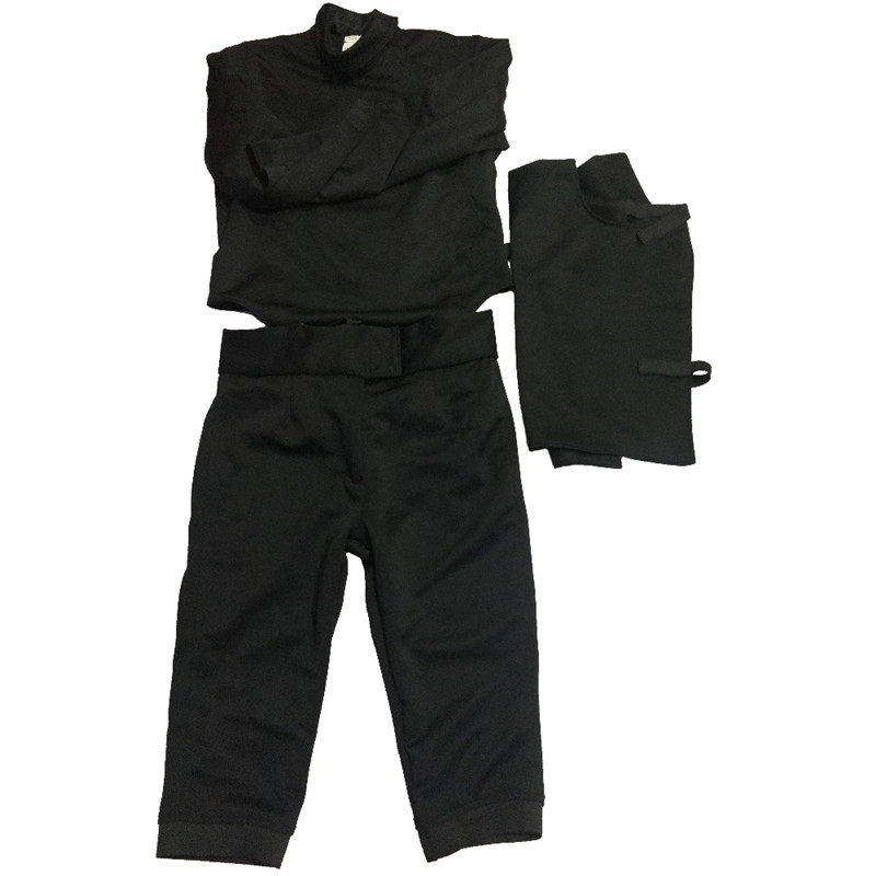 黑色击剑服三件套耐脏耐磨350N