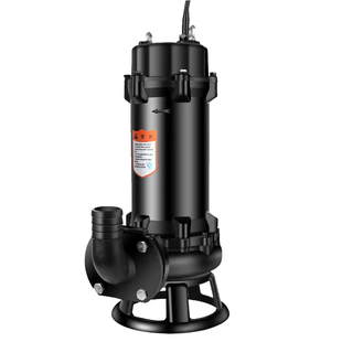 人民切割式污水泵抽泥浆家用220V高扬程化粪池潜水排污泵380v三相