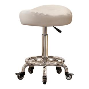 马鞍椅厨房炒菜做饭凳子升降靠背前台收银直播高脚凳理发专用椅子