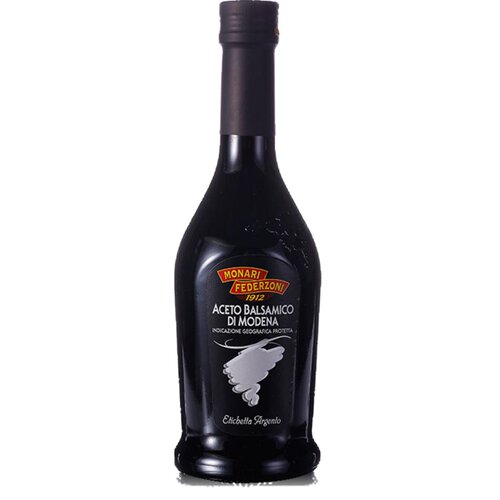 意大利进口莫奈瑞银标黑醋500ml 巴萨米克醋葡萄醋香醋红酒摩德纳