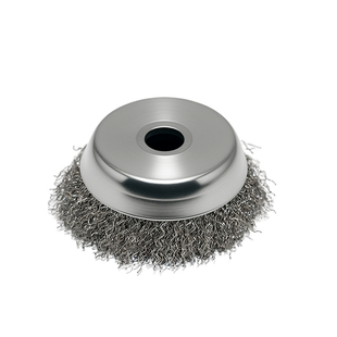 除锈打磨神器钢丝刷铁锈抛光钢丝轮角磨机100电动碗型手磨机125型