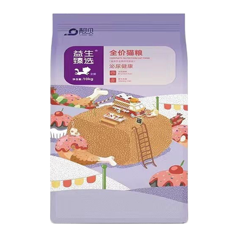 靓贝益生甄选泌尿健康猫粮送礼品