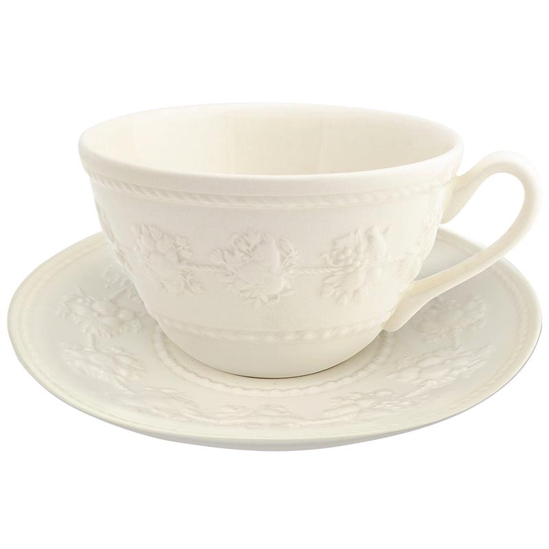 WEDGWOOD威基伍德欢愉假日下午茶杯碟组陶瓷咖啡杯子乔迁礼物