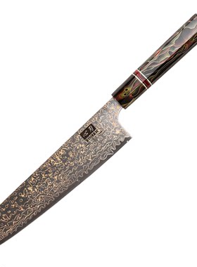 日式粉末钢芯三色铜锋利切付刀