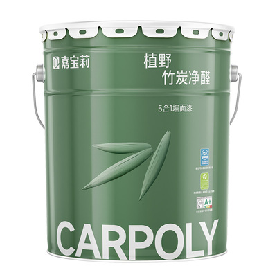 嘉宝莉竹炭抗甲醛五合一乳胶漆