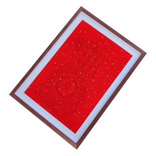 雷祖福禄相框摆台36帅万年红图谱葫芦工笔画绘画道家壶天书房新年