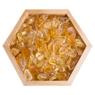 天然巴西黄水晶碎石聚宝盆摆件供曼扎宝石消磁石收藏级黄水晶原石