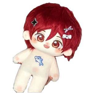 20cm棉花娃娃帅气FREE&baby shark男子游泳部松冈凛属性可爱玩偶