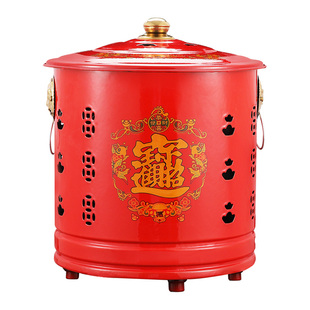 不锈钢烧纸桶家用室内烧金桶元宝炉焚烧桶焚化炉烧经桶聚宝盆无烟