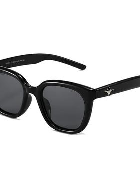 方框墨镜女高级感大脸显瘦韩版潮