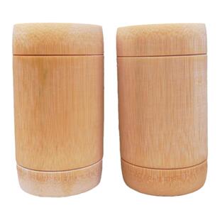 家用竹米斗 量米筒 米杯勺米桶家用米筒一斤两斤升量米器竹制包邮