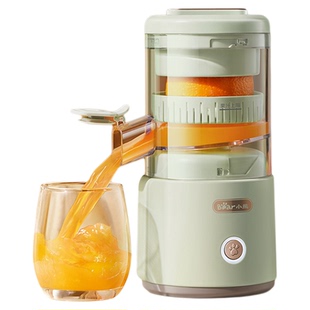 小熊榨汁机果汁分离家用小型全自动无线便携橙子汁原汁机新款正品