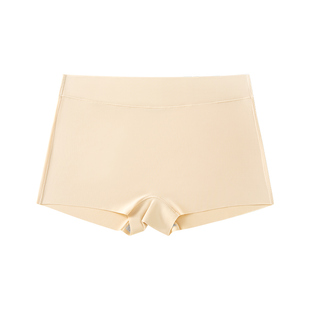 防走光安全裤女士内裤二合一冰丝无痕薄款平角裤配裙子打底裤短款