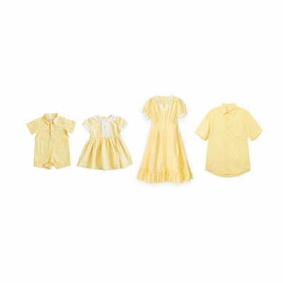 sanomieee亲子法式连衣裙