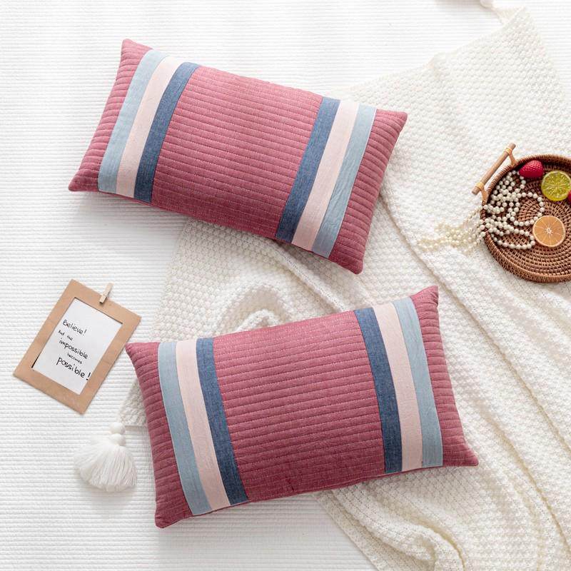 全棉枕芯美容床专用防塌30*50cm枕头 水洗棉填充全荞麦壳按摩整头