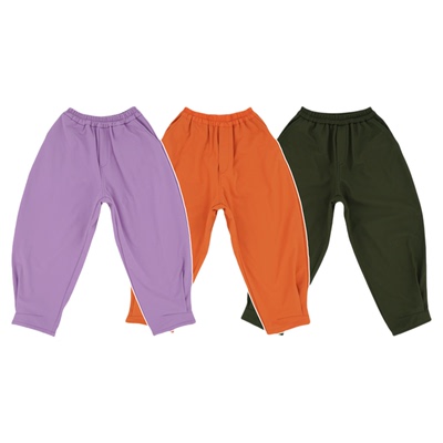 墨宝童装 MoobooKids_加绒加厚防水防风户外运动冲锋裤子