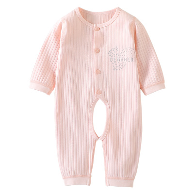 婴儿连体衣宝宝哈衣纯棉衣服秋装
