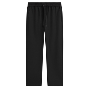 MODE COMMUTER | MC斜纹混纺抗皱全橡筋腰休闲斜插袋直筒梭织长裤