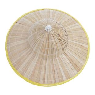 2021年大檐轻便防晒草帽男士林冲帽户外遮阳帽成人田园防雨斗笠帽