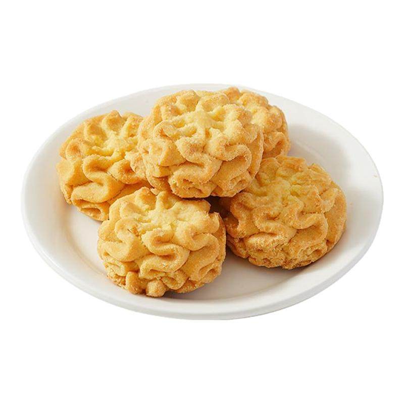 海盐黄油味曲奇饼干下午茶糕点不甜曲奇解馋网红小零食整箱单包