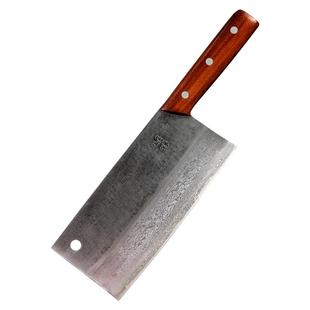 铁匠世家9CR花纹钢通体锻打67层夹刚刀中式家用片刀锋利厨房菜刀