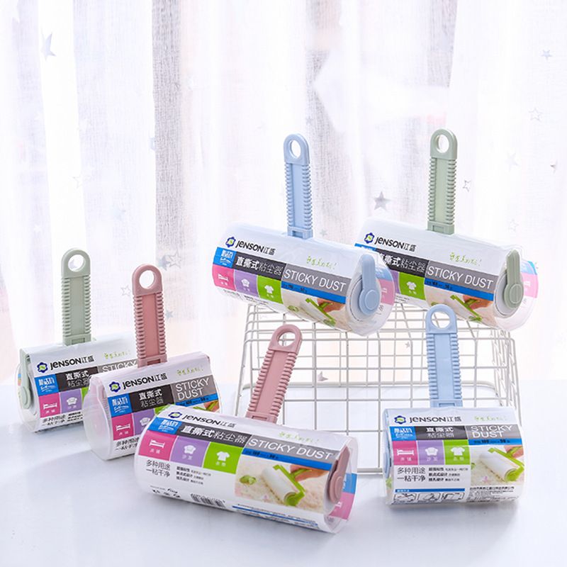 可撕式粘毛器便携式家用衣物清洁直撕式斜撕式除尘器带盖粘毛神器