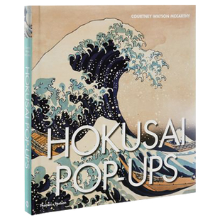 预售 葛饰北斋立体书画册 进口艺术 Hokusai Pop-ups Thames and Hudson 日本浮世绘【中商原版】