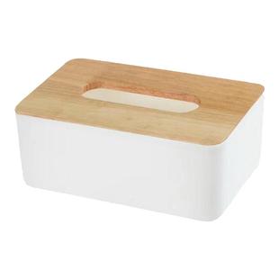 木盖纸巾盒桌面居家塑料纸巾盒收纳盒家用车用礼品广告LOGO抽纸盒