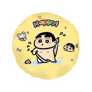 儿童双层浴帽加厚防水洗澡帽女款家用沐浴帽厨房防油烟防湿头发套