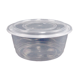 小龙虾打包盒一次性餐盒大盆圆形带盖饭碗食品级商用外卖2500餐具