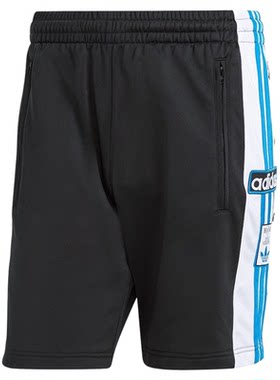 光雨体育-Adidas 三叶草 男子 复古潮流排扣运动短裤 IV5339