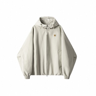 【限时清仓】秋冬2025新款百搭拉链外套假两件狐狸头刺绣休闲夹克