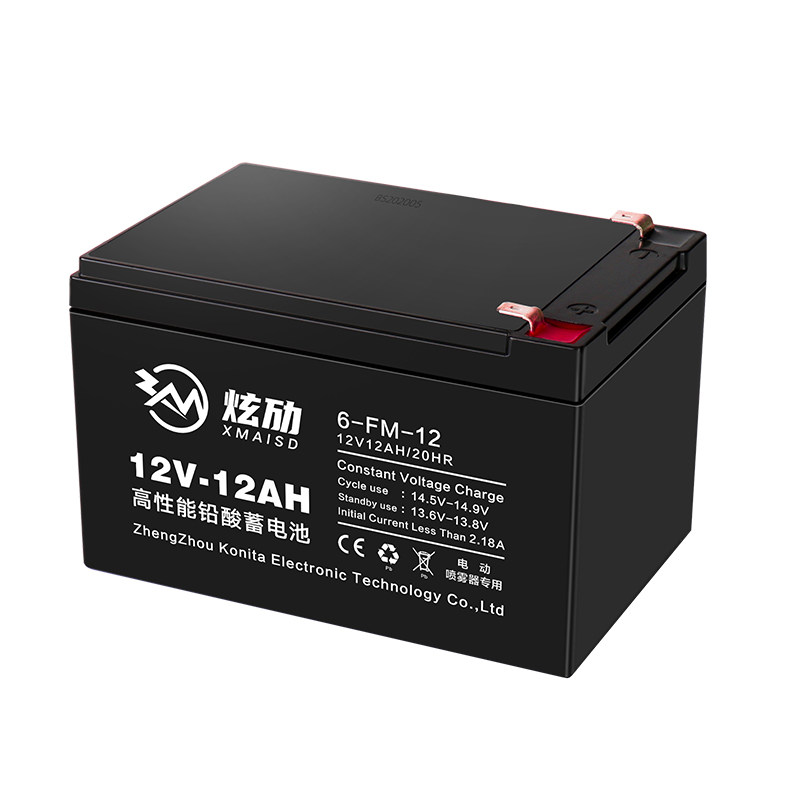 12V蓄电池12V12AH电动喷雾器通用电瓶音箱电瓶背负式打药机配件