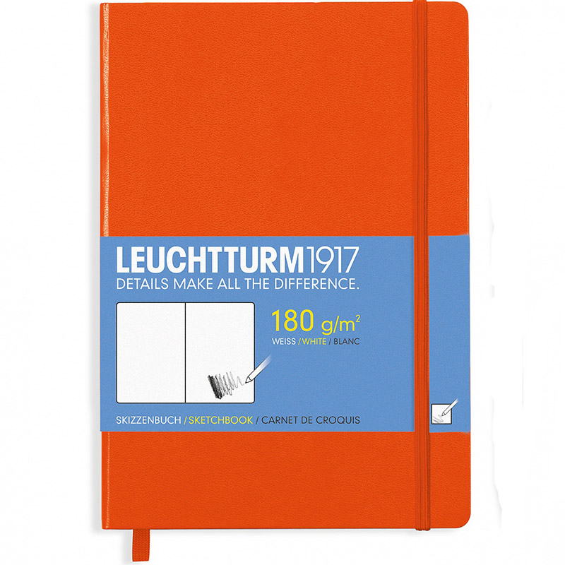 德国灯塔Leuchtturm1917速写本子sketchbook素描空白A4绘画绘图本