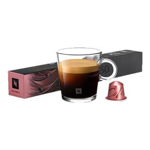 Nespresso奈斯派索胶囊咖啡 大师匠心哥伦比亚意式黑咖啡中烘10颗